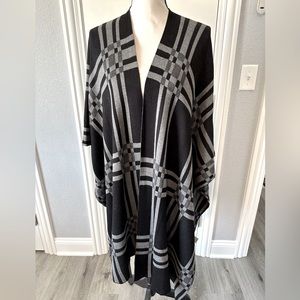 Joan Vass New York Poncho Sweater